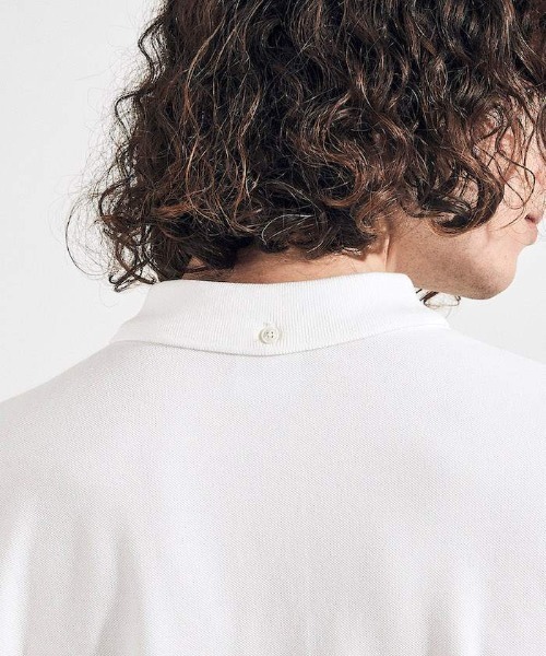 「penguin BY MUNSINGWEAR」 半袖ポロシャツ M ホワイト メンズ_画像9