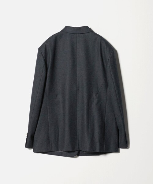 6 ジャケット テーラードジャケット 「6(ROKU)」フラノ グレー