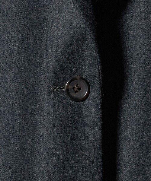 6 ジャケット テーラードジャケット 「6(ROKU)」フラノ グレー