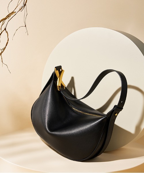 ショルダーバッグ バッグ 「 NiiNa / ニーナ 」高品質牛革ソフトカーブ 