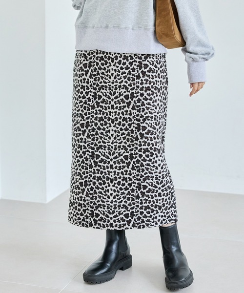 カステルバジャック レオパードスカート TICCA /レオパードシャギースカート/TBDA-251 | TICCA | ハリウッド