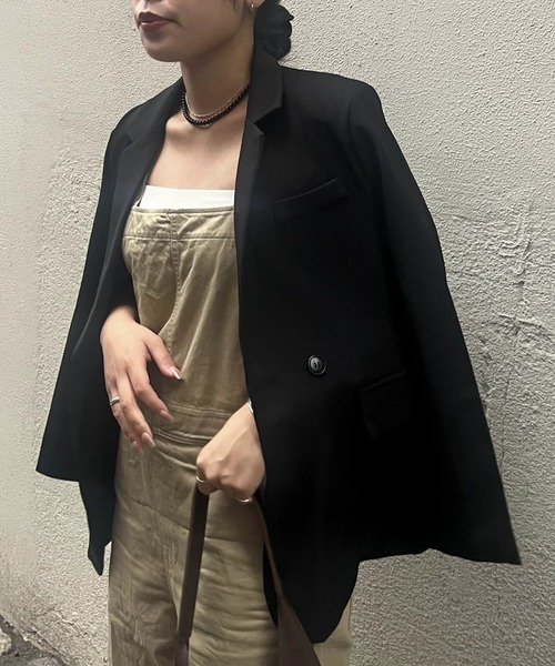 cyndi theory テーラードセットアップ H.TOKYO セレモニースーツ セットアップ ルーズシルエット 2ピース