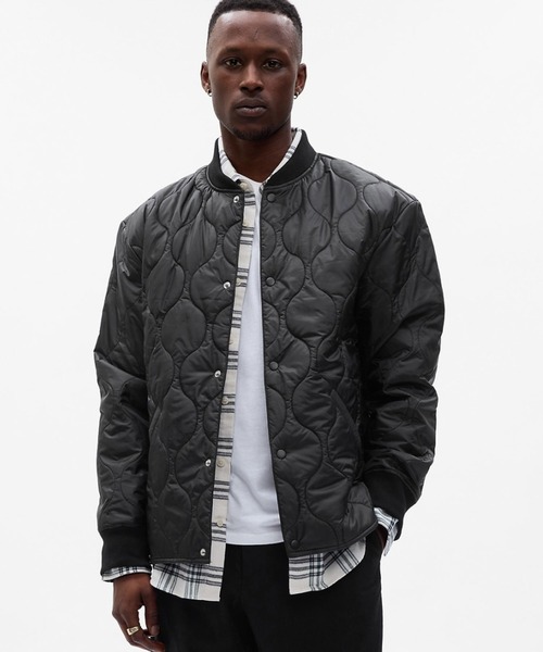 【GAP】ブルゾン L GAP（ギャップ） ブルゾン L ブラック メンズ : ZOZOTOWN Yahoo!店