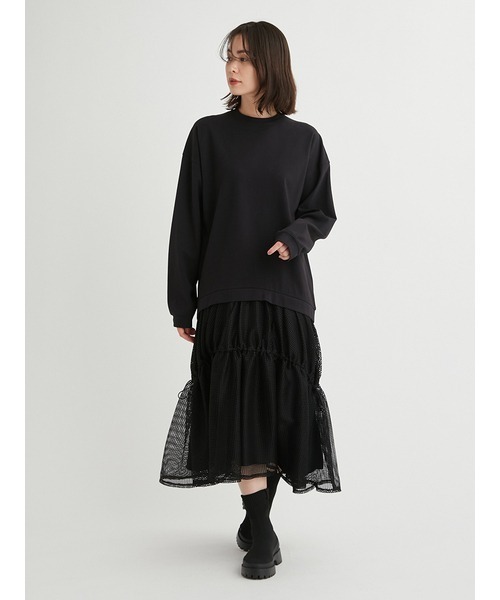 emmi ドッキングワンピース 0 ブラック レディース : ZOZOTOWN Yahoo