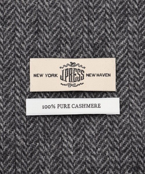 J.PRESS（J.プレス） マフラー リバーシブル カシミヤマフラー メンズ
