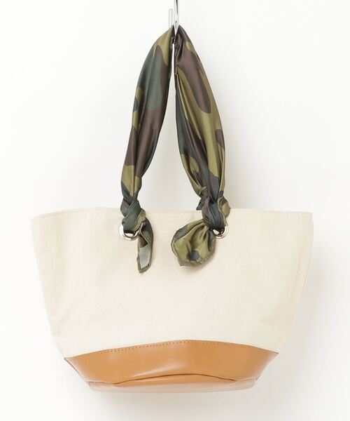 「Khaju」 トートバッグ - ベージュ レディース_画像2