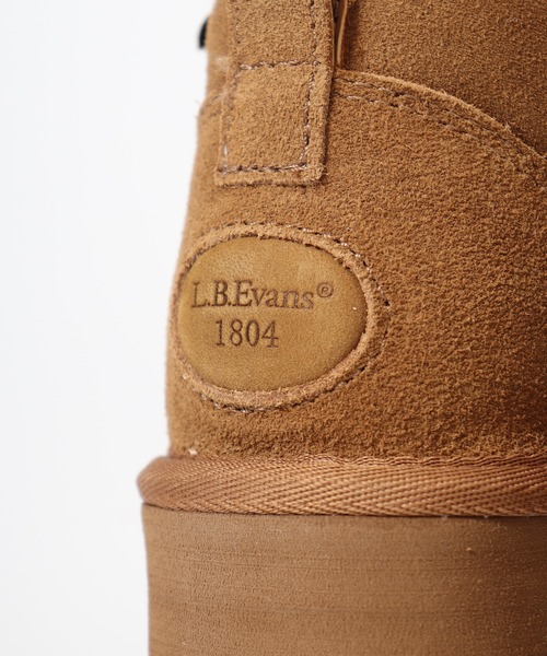 FUNALIVE（ファンアライブ） ブーツ L.B.Evans Dede 厚底ムートン