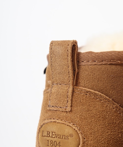 FUNALIVE（ファンアライブ） ブーツ L.B.Evans Dede 厚底ムートン