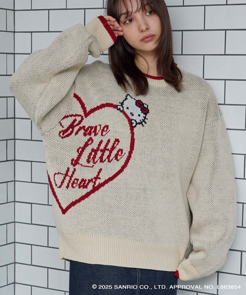 sanrio（サンリオ） ニット セーター 「Sanrio characters/サンリオ
