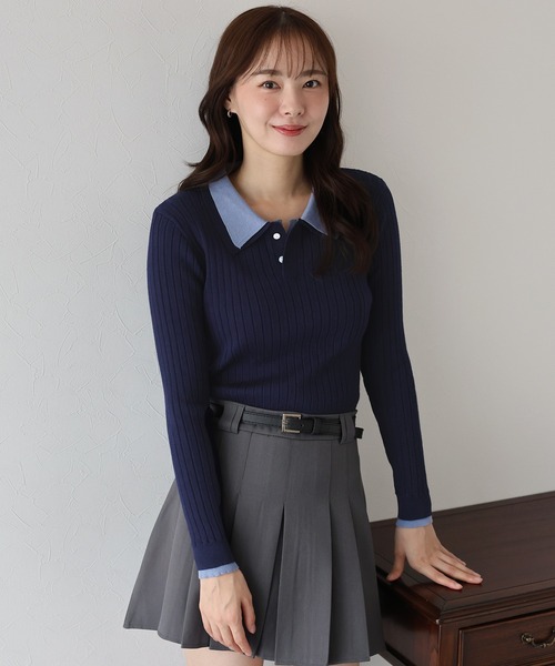 BLUEEAST（ブルーイースト） ニット セーター 「新色追加」シャツ