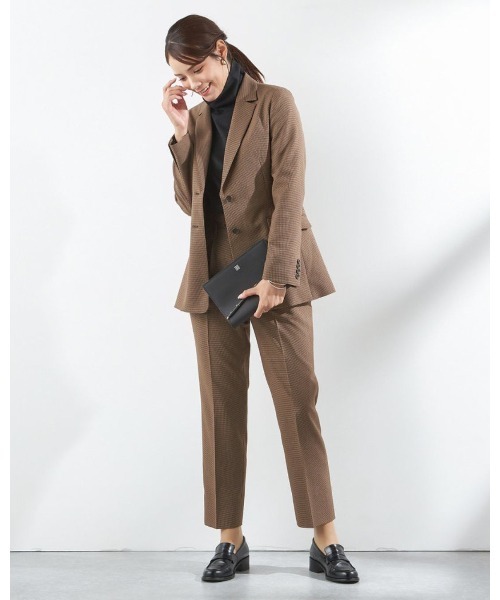 スーツカンパニー　新品　A5 モカブラウン　スーツ　セットアップ SUIT SELECT セレモニースーツ セットアップ レディース : ZOZOTOWN