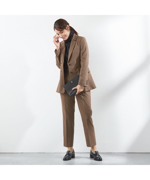 SUIT SELECT ブラウン　セットアップ　AB4 新品/未使用 SUIT SELECT セレモニースーツ セットアップ レディース : ZOZOTOWN