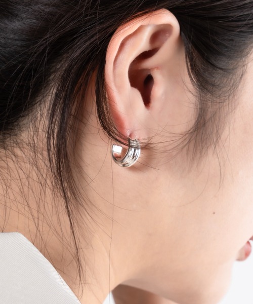 【極美品】JENNY BIRD ジェニーバード フープピアス シルバー JENNYBIRD（ジェニーバード） ピアス 「JENNY BIRD/ジェニーバード