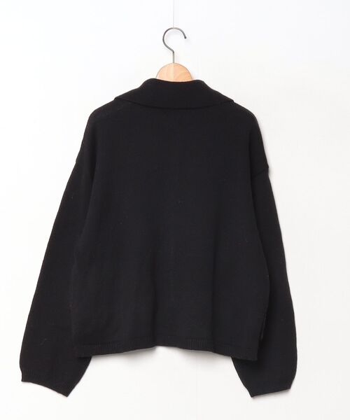 「LEPSIM」 ニットカーディガン FREE ブラック レディース_画像2