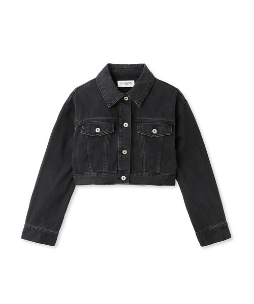 LILY BROWN（リリーブラウン） デニムジャケット FREE ブルー