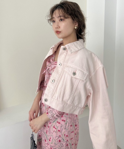 新品タグ付きLILY BROWN デニムジャケット フリー LILY BROWN（リリーブラウン） デニムジャケット FREE ブルー