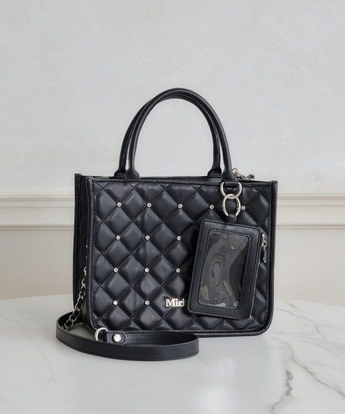 Miridy ショルダーバッグ バッグ カードケース付きビジューバッグ