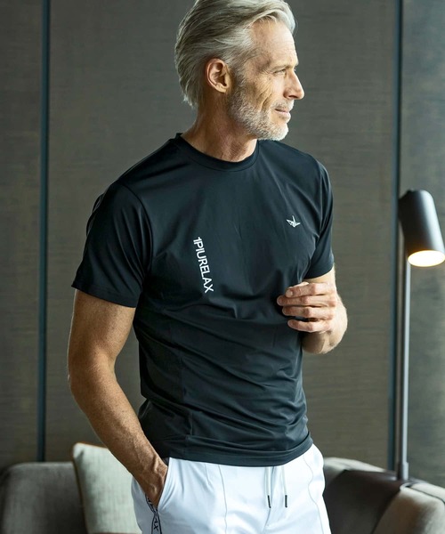 「1PIU1UGUALE3 RELAX 」 半袖Tシャツ L ブラック メンズ_画像9