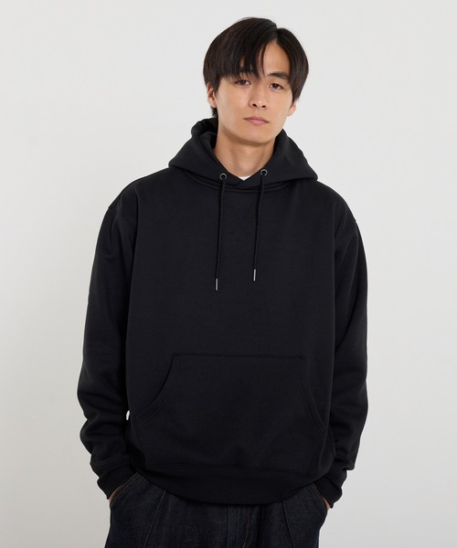 coca（コカ） パーカー ポリエステル裏起毛ベーシックプルパーカー