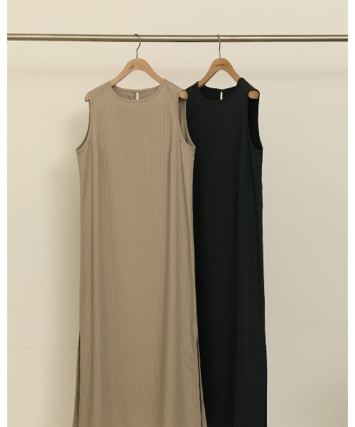 「TODAYFUL」 ノースリーブワンピース 36inch グレー レディース_画像4