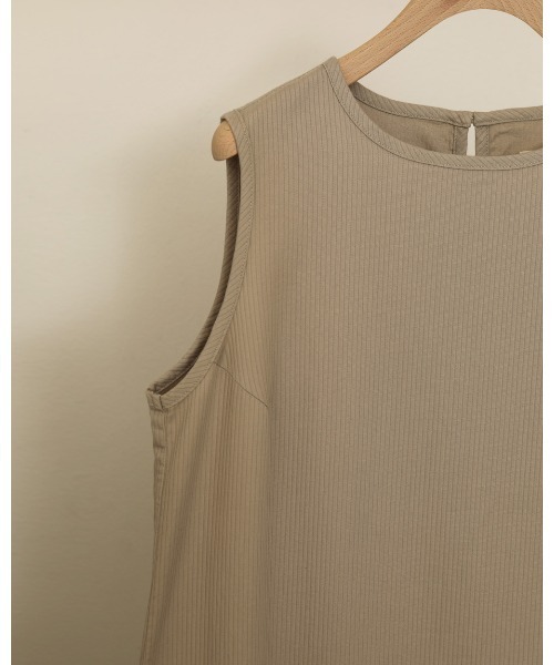 「TODAYFUL」 ノースリーブワンピース 36inch グレー レディース_画像5