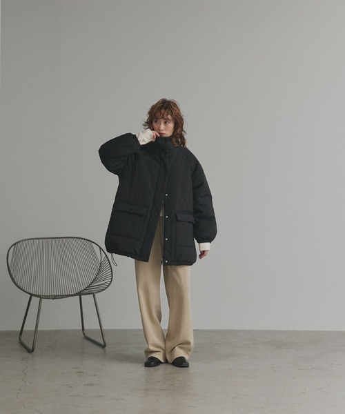 ad thie（アドティエ） ブルゾン アウター ラグラン パデット ミドル