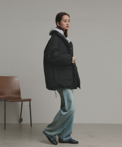 ad thie（アドティエ） ブルゾン アウター ラグラン パデット ミドル