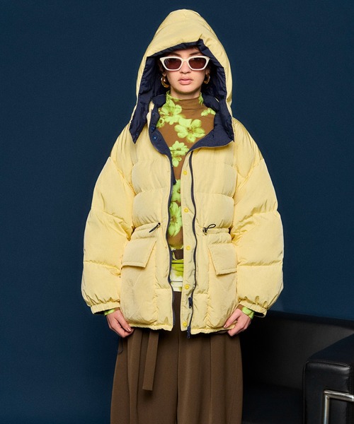 ダウンコート ダウンジャケット Reversible Down Coat/リバーシブルダウン レディース