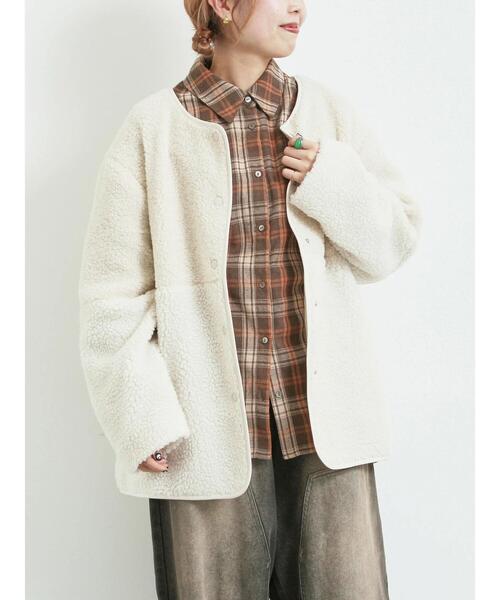 Samansa Mos2（サマンサモスモス） ジャケット ノーカラージャケット