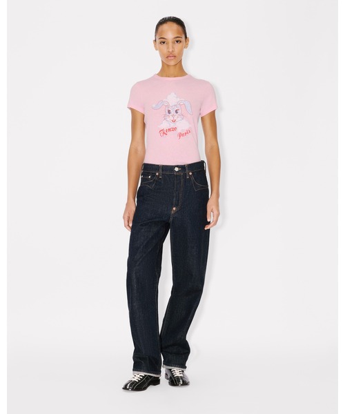 Campbell Nao　【 KENZO 】レディース　Tシャツ　Sサイズ Kenzo x Verdy logo-print Cotton T-shirt | Black | FARFETCH