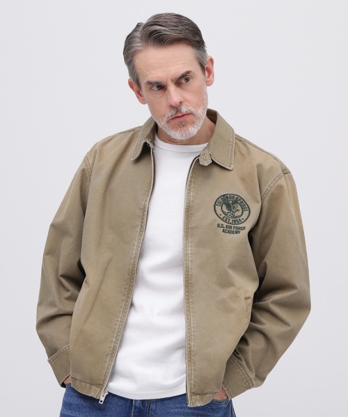 AVIREX（アヴィレックス） ブルゾン LARGE カーキ メンズ : ZOZOTOWN