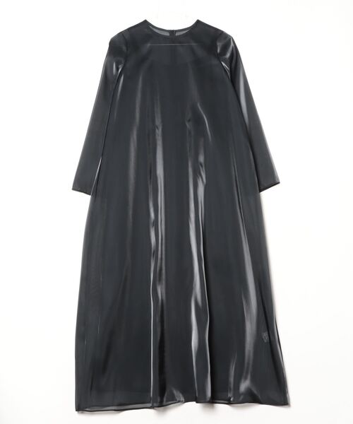 「kaene」 長袖ワンピース 2 ブラック レディース_画像2