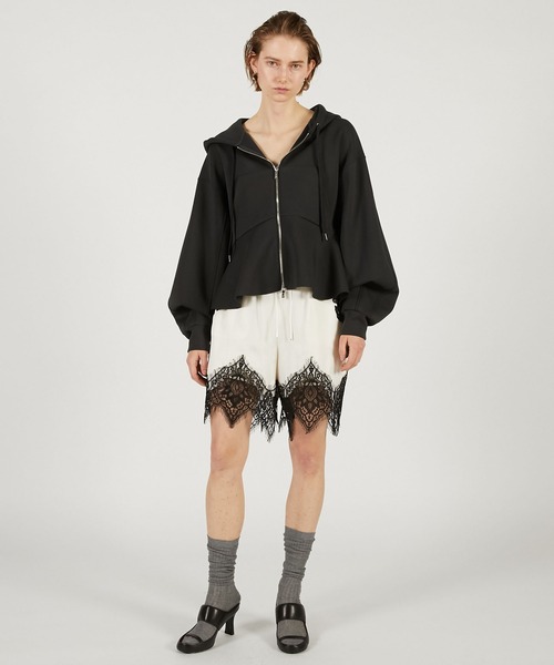 パーカー ペプラムフーディパーカー / Peplum Hoodie レディースの画像