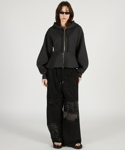 mgさま】PRANK PROJECT フリルジップアップパーカー PRANK PROJECT