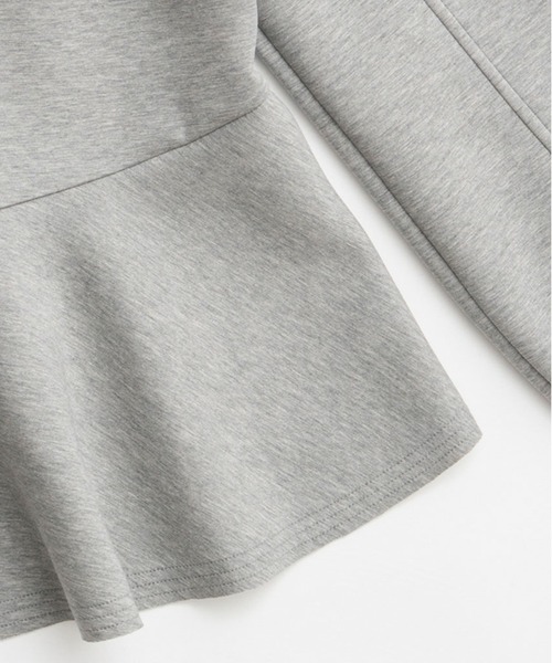 パーカー ペプラムフーディパーカー / Peplum Hoodie レディースの画像