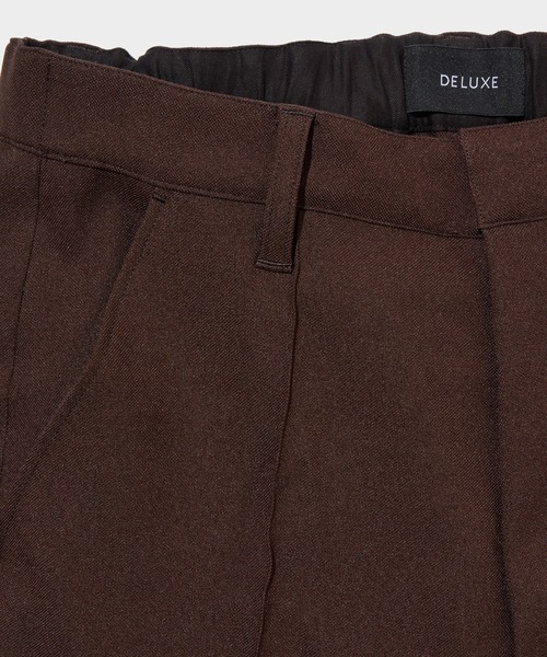 DELUXE ZOOT スラックス ベージュ Sサイズ DELUXE（デラックス） スラックス ZOOT メンズ レディース : ZOZOTOWN