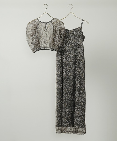 「Kana」 コンビワンピース M グリーン レディース_画像3