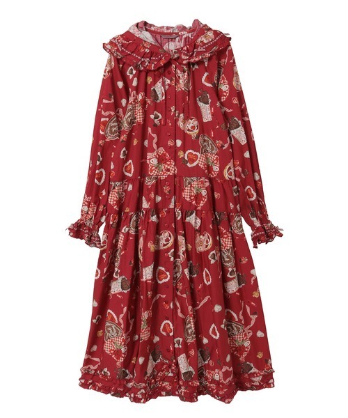 PINK HOUSE（ピンクハウス） ワンピース スウィートメモリーズプリント