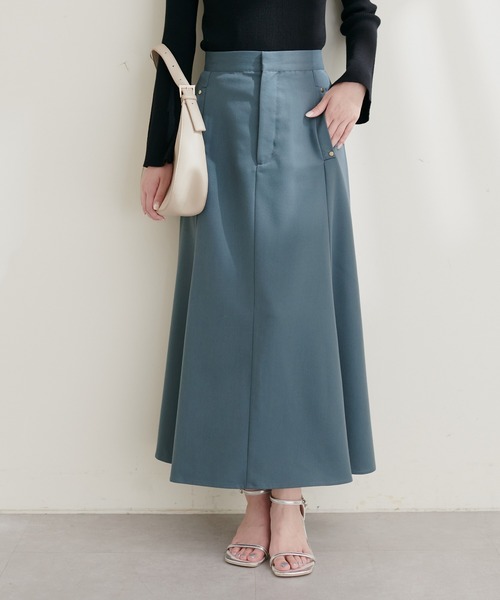 「natural couture」 フレアスカート FREE ブラック レディース_画像4