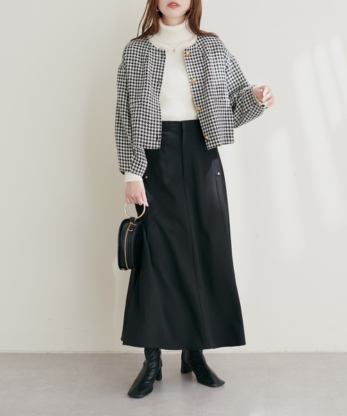 「natural couture」 フレアスカート FREE ブラック レディース_画像6