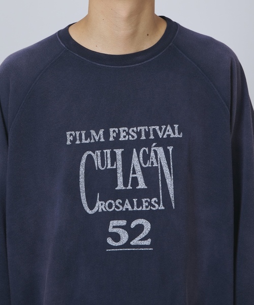 「B.C STOCK」 7分袖Tシャツ FREE ピンク メンズ_画像6