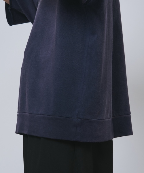 「B.C STOCK」 7分袖Tシャツ FREE ピンク メンズ_画像9