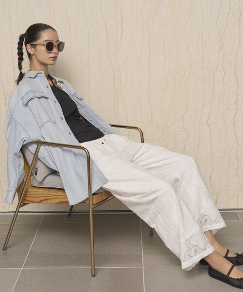 Healthy denim（ヘルシーデニム） ブラウス シャツ Almond / ビッグ
