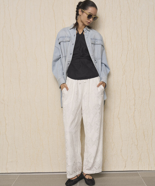 Healthy denim（ヘルシーデニム） ブラウス シャツ Almond / ビッグ