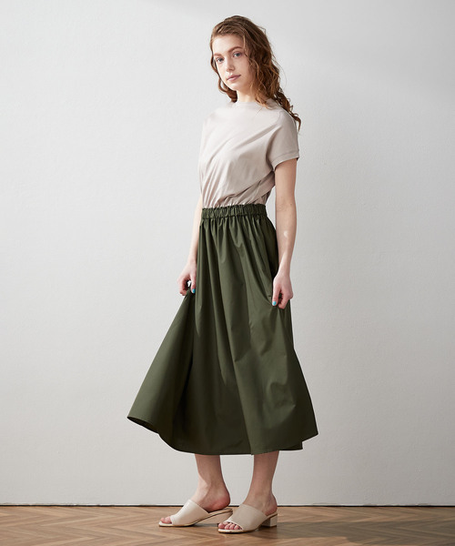 「LE SOUK HOLIDAY」 半袖ワンピース M ブラック レディース_画像3