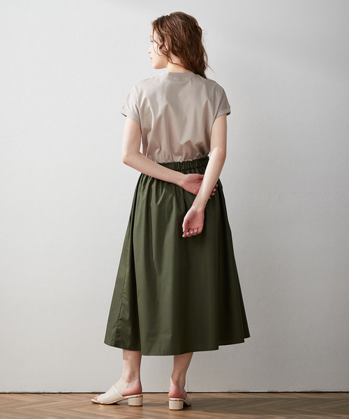 「LE SOUK HOLIDAY」 半袖ワンピース M ブラック レディース_画像5