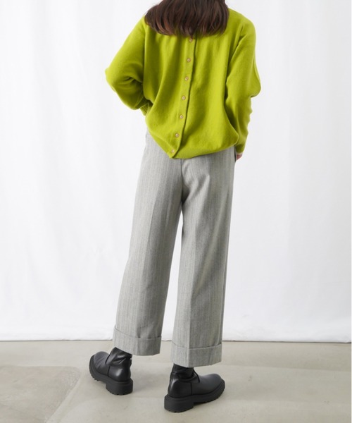 「malla」 スラックス 38(M) グレー レディース_画像5