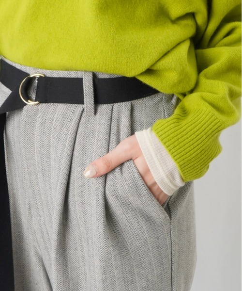 「malla」 スラックス 38(M) グレー レディース_画像8