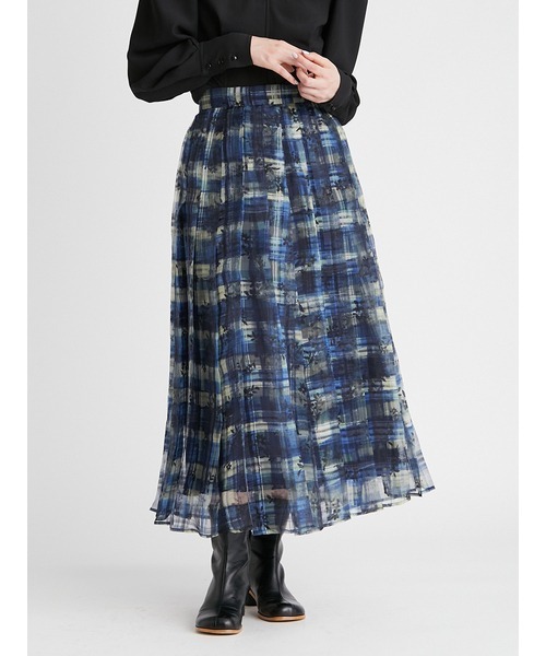 「FURFUR」 フレアスカート 00 ブラウン レディース_画像4