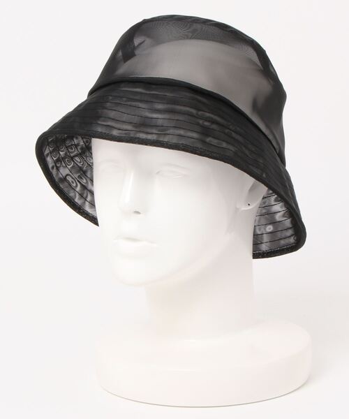 「ROSE BUD」 ハット FREE ブラック レディース_画像5